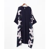 ネイビー系 | 【カヤ】百合薫ワンピース | アミナコレクション 