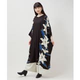 ブラック | 【カヤ】百合薫ワンピース | アミナコレクション 