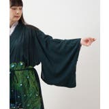 【カヤ】【ＵＶカット加工】	楚々（そそ）鳥獣羽織 | アミナコレクション  | 詳細画像15 