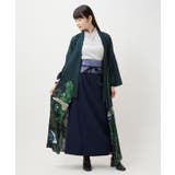 【カヤ】【ＵＶカット加工】	楚々（そそ）鳥獣羽織 | アミナコレクション  | 詳細画像4 
