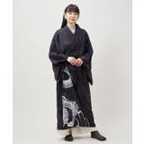 【カヤ】【ＵＶカット加工】	楚々（そそ）鳥獣羽織 | アミナコレクション  | 詳細画像5 