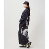 【カヤ】【ＵＶカット加工】	楚々（そそ）鳥獣羽織 | アミナコレクション  | 詳細画像7 