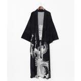 ダークグレー | 【カヤ】【ＵＶカット加工】	楚々（そそ）鳥獣羽織 | アミナコレクション 