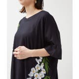 【カヤ】【ＵＶカット加工】紫藤 羽織付きワンピース | アミナコレクション  | 詳細画像14 