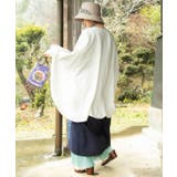 【カヤ】【ＵＶカット加工】紫藤 羽織付きワンピース | アミナコレクション  | 詳細画像2 
