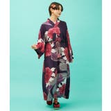 パープル | 【カヤ】花舟ならいワンピース | アミナコレクション