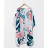 グレー | 【カヤ】【UVカット加工】花舟振袖風羽織 | アミナコレクション