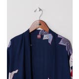 【カヤ】【UVカット加工】容花(かおばな)着物風羽織 | アミナコレクション | 詳細画像2