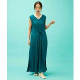 【カヤ】菊錦ノースリーブワンピース | アミナコレクション | 詳細画像5