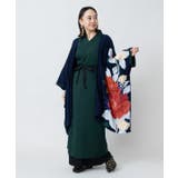 【カヤ】【ＵＶカット加工】花綴り羽織 | アミナコレクション  | 詳細画像2 