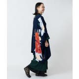 【カヤ】【ＵＶカット加工】花綴り羽織 | アミナコレクション  | 詳細画像3 
