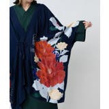 【カヤ】【ＵＶカット加工】花綴り羽織 | アミナコレクション  | 詳細画像9 
