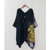 グリーン系その他 | 【カヤ】【ＵＶカット加工】花綴り羽織 | アミナコレクション 