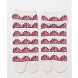 【カヤ】菊紋鹿の子足袋（23-25cm） | アミナコレクション  | 詳細画像1 