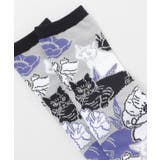 【カヤ】猫花足袋(23-25cm) | チャイハネ | 詳細画像2
