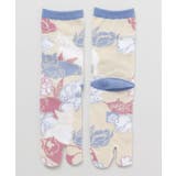 ピンク | 【カヤ】猫花足袋(23-25cm) | チャイハネ