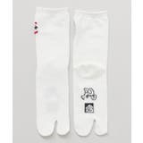 ホワイト | 【カヤ】《中村杏子×倭物やカヤ》おきつね足袋23-25cm | チャイハネ
