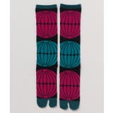 【カヤ】菊ハイソックス足袋（23-25cm） | アミナコレクション  | 詳細画像2 