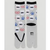 【カヤ】民芸鼻緒 足袋型靴下（25-28ｃｍ） | アミナコレクション | 詳細画像1 