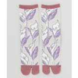 【カヤ】水芭蕉 足袋型靴下（23-25cm） | アミナコレクション  | 詳細画像7 