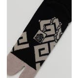 【カヤ】紋装い足袋型靴下（25-28ｃｍ） | アミナコレクション | 詳細画像2 