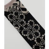 【カヤ】紋装い足袋型靴下（25-28ｃｍ） | アミナコレクション | 詳細画像4 