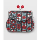 レッド | 【カヤ】レトロガラス親子がま口 | アミナコレクション 