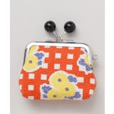 オレンジ系その他 | 【カヤ】格子レトロがま口 | アミナコレクション 