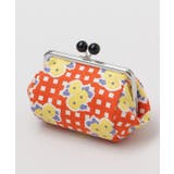 オレンジ系その他 | 【カヤ】格子レトロ俵がま口 | アミナコレクション 