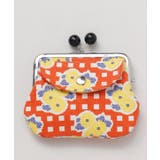 【カヤ】格子レトロ親子がま口 | アミナコレクション  | 詳細画像2 