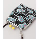 【カヤ】格子レトロがま口ショルダーバッグ | アミナコレクション | 詳細画像13