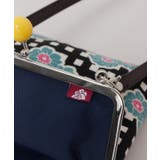 【カヤ】格子レトロがま口ショルダーバッグ | アミナコレクション | 詳細画像5