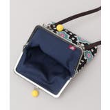 【カヤ】格子レトロがま口ショルダーバッグ | アミナコレクション | 詳細画像7