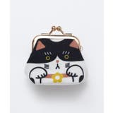 ブラック×ホワイト | 【カヤ】ねこころん小がま | チャイハネ