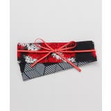 ブラック×レッド | 【カヤ】亀甲彼岸花 帯ベルト | アミナコレクション