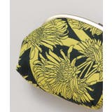 【カヤ】花影ふくれ織りマルチがま口 | アミナコレクション  | 詳細画像1 