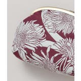 【カヤ】花影ふくれ織りマルチがま口 | アミナコレクション  | 詳細画像2 