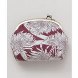 シルバー系その他 | 【カヤ】花影ふくれ織りマルチがま口 | アミナコレクション 