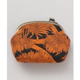 ブラウン系その他 | 【カヤ】花影ふくれ織りマルチがま口 | アミナコレクション 