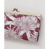 【カヤ】花影ふくれ織りがま口長財布 | アミナコレクション  | 詳細画像2 