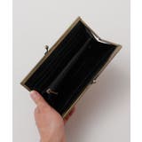 【カヤ】花影ふくれ織りがま口長財布 | アミナコレクション  | 詳細画像5 