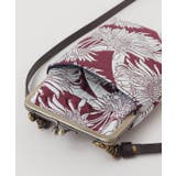 【カヤ】花影ふくれ織りがま口ショルダーバッグ | アミナコレクション | 詳細画像5