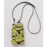 ゴールド系その他 | 【カヤ】花影ふくれ織りがま口ショルダーバッグ | アミナコレクション