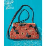 その他1 | 【カヤ】華やか四角がま口クラッチ＆ショルダーバッグ2WAY | アミナコレクション 