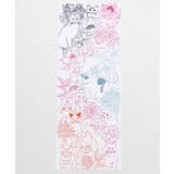 ピンク | 【カヤ】猫花手拭 | チャイハネ