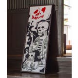 【カヤ】どくろキセル手拭 | アミナコレクション | 詳細画像1