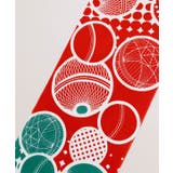 【カヤ】注染手ぬぐい クリスマス手毬 | アミナコレクション | 詳細画像1