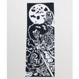 ブラック×ホワイト | 【カヤ】祭り武者 注染手拭い | アミナコレクション 
