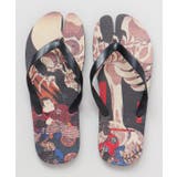 【カヤ】浮世絵足袋型ビーチサンダル(27-28cm ) | アミナコレクション | 詳細画像5