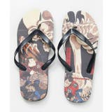 【カヤ】浮世絵柄足袋サンダル（24-25cm） | アミナコレクション  | 詳細画像2 